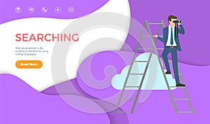 Searching, Web Development, Website Using Coding