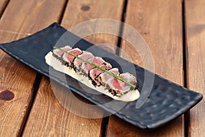 Seared Ahi Tuna Steaks