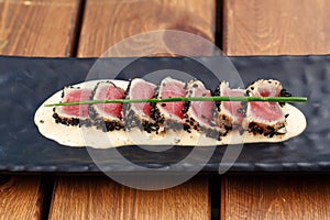 Seared Ahi Tuna Steaks
