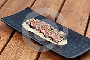 Seared Ahi Tuna Steaks