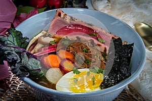 Seared Ahi Tuna Ramen photo