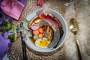 Seared Ahi Tuna Ramen photo