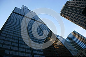 Sears tower from below