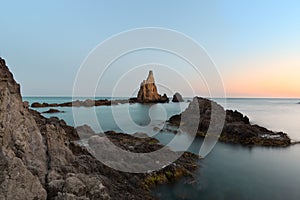 Seascape at Cabo del Gata, Almeria, Spain