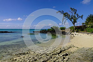 Seascape of Cap Malheureux, Mauritius