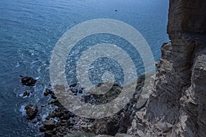 Seascape from Cape Kaliakra. North Black Sea coast. Bulgaria.