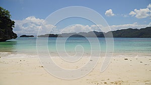 Seascape of Caramoan Islands, Camarines Sur, Philippines.