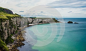 Seascape at The Carrick-a-rede photo