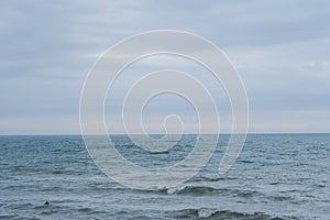 seascape on the coast of england