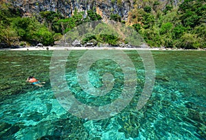 Seascape of Coron Island, Philippines