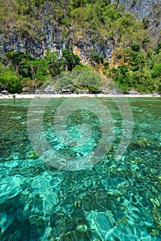 Seascape of Coron Island, Philippines