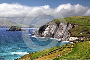 Seascape of Dingle Coastline, County Kerry