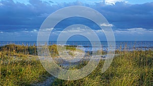 Seascape Dunes, Sand, Ocean Outer Banks, North Carolina