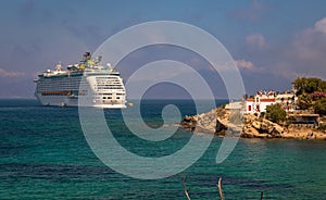 Seascape Exposure of Mykonos Greece