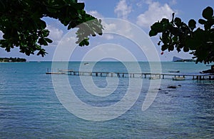 Seascape of Grand Baie, Mauritius