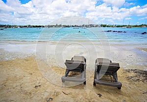 Seascape in Grand Baie, Mauritius