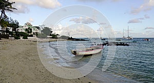 Seascape in Grand Baie, Mauritius