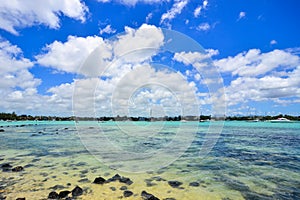 Seascape in Grand Baie, Mauritius