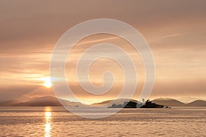 Seascape at Guanabara bay, Rio de Janeiro, Brazil