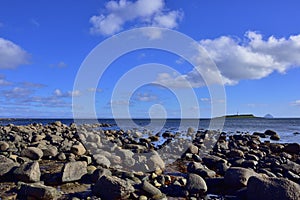 Seascape of Island of the Firth of Clyde, Scotland