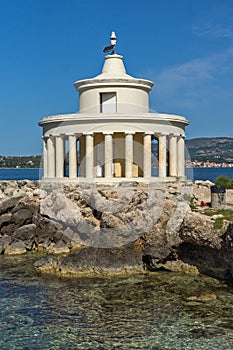 Seascape of Lighthouse of St. Theodore at Argostoli,Kefalonia, Greece