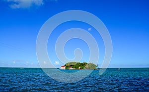 Seascape in Mahebourg, Mauritius