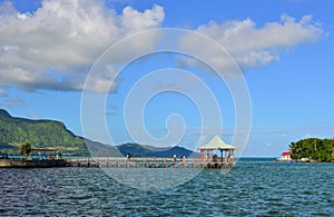 Seascape in Mahebourg, Mauritius
