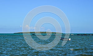 Seascape in Mahebourg, Mauritius