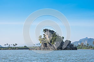 Seascape at Nakhon Si Thammarat, Thailand