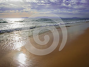 Seascape near Comporta in Portugal