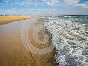 Seascape near Comporta in Portugal