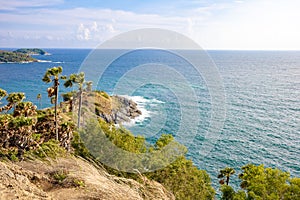 Seascape of Phuket Best View Point Sunset