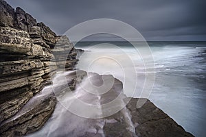 Seascape in slow motion, Ireland