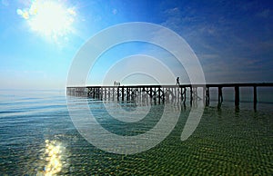 Seascape View of Maratua, Derawan, Indonesia