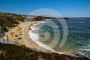 Seascape at Vila nova de Milfontes, Portugal