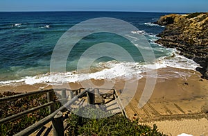 Seascape at Vila nova de Milfontes, Portugal