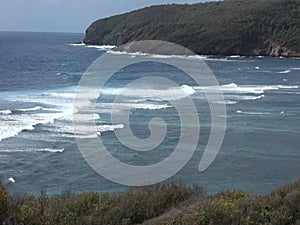 A seascape on the windward side of bequia