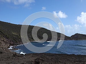 A seascape on the windward side of bequia