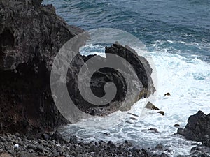 A seascape on the windward side of bequia