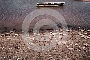 Seascape Wooden Boats In Vanga Last Town In Kenya Kwale County Streets Business Settlement In Coastal Region East Africa