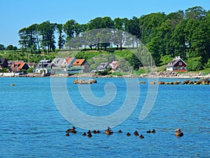 Seascape by the Ã–resund, Sweden