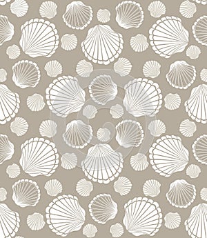 Seashell pattern photo