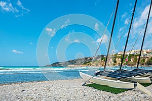 Seashore at Almyrida. Crete, Greece