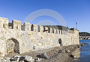 Seashore fortress of Nafpaktos, Greece