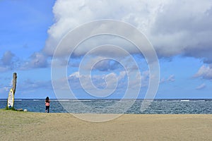 Seashore in Seminyak, Bali