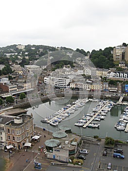 Seaside architecture of Torquay, England