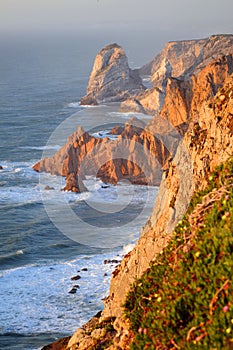 Seaside cliffs photo