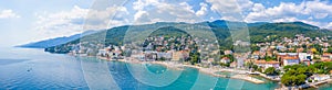 Seaside of Croatian town Opatija