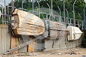 Seaside fishing village