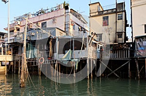 Seaside fishing village